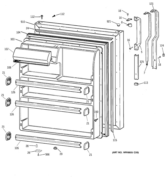 Diagram for CTG24GADARWW