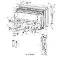 Diagram for 1 - Freezer Door