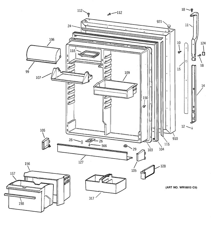 Diagram for TBG25PADARWW