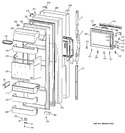Diagram for 2 - Fresh Food Door