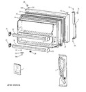 Diagram for 1 - Freezer Door