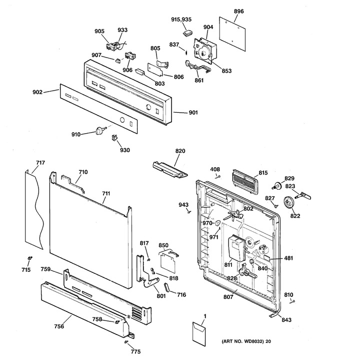 Diagram for GSD2200F00AD