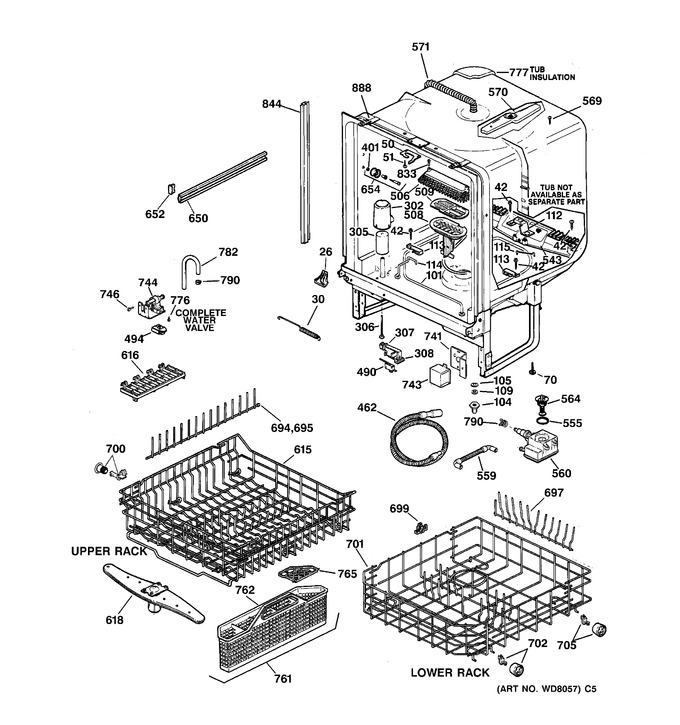 Diagram for GSD5154F00CC