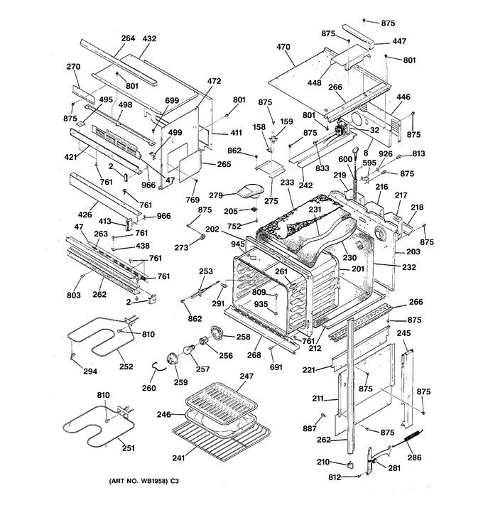 Diagram for JKP69BW2BB