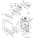Diagram for 1 - Escutcheon & Door Assembly