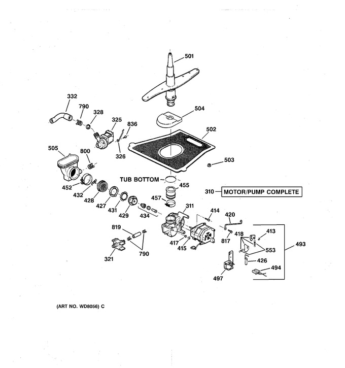 Diagram for GSD5640F00SS