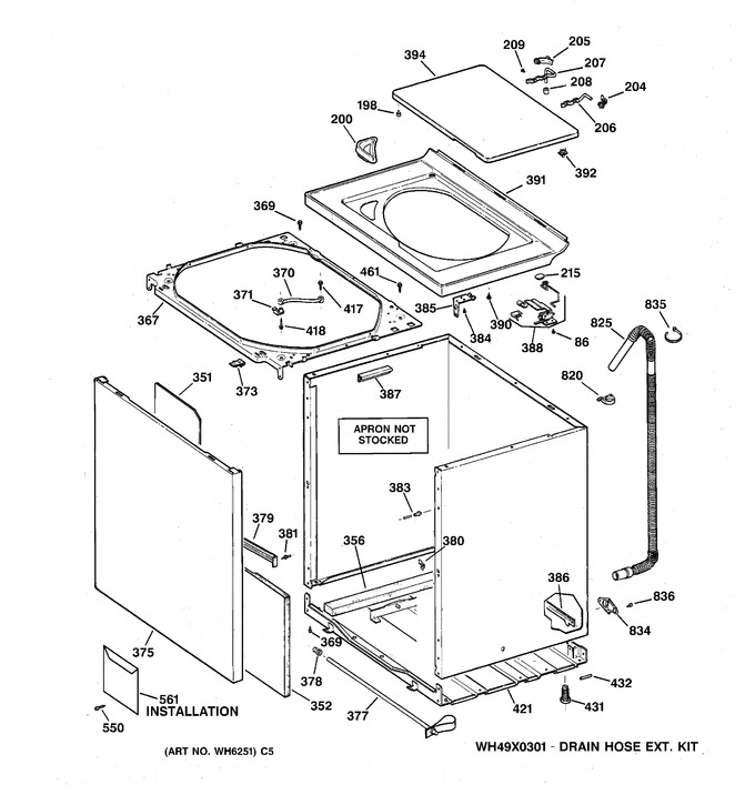 Diagram for WWSR4140W0WW