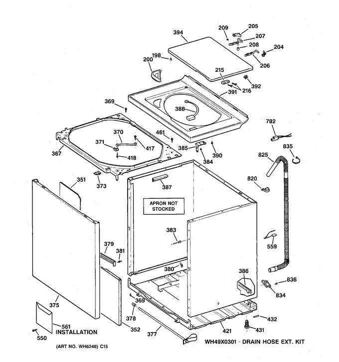 Diagram for WWSR4140W1WW
