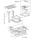 Diagram for 4 - Shelf Parts