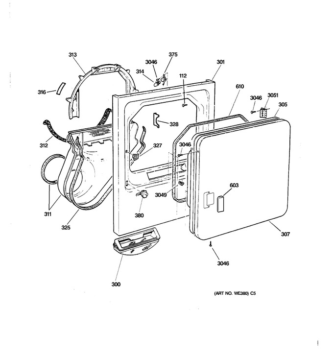 Diagram for DBB3300GA0AA
