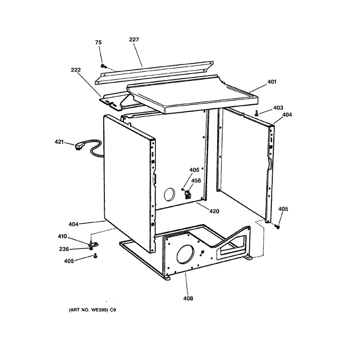 Diagram for DWSR485GA0WW