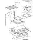 Diagram for 4 - Shelf Parts