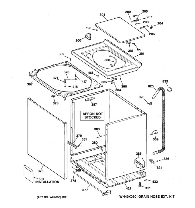 Diagram for WCSE3100A1WW