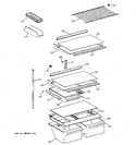 Diagram for 4 - Shelves