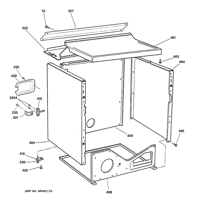 Diagram for NBXR453EV2WW