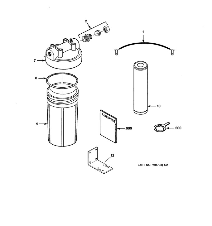 Diagram for GXWH30C