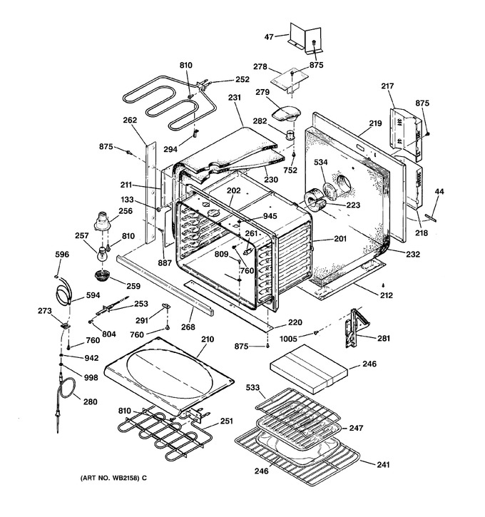 Diagram for JCT910SA3SS