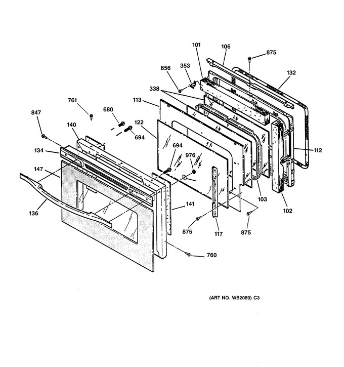 Diagram for JCT910SA3SS