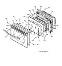 Diagram for 3 - Oven Door