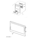 Diagram for 1 - Microwave Control Panel & Door