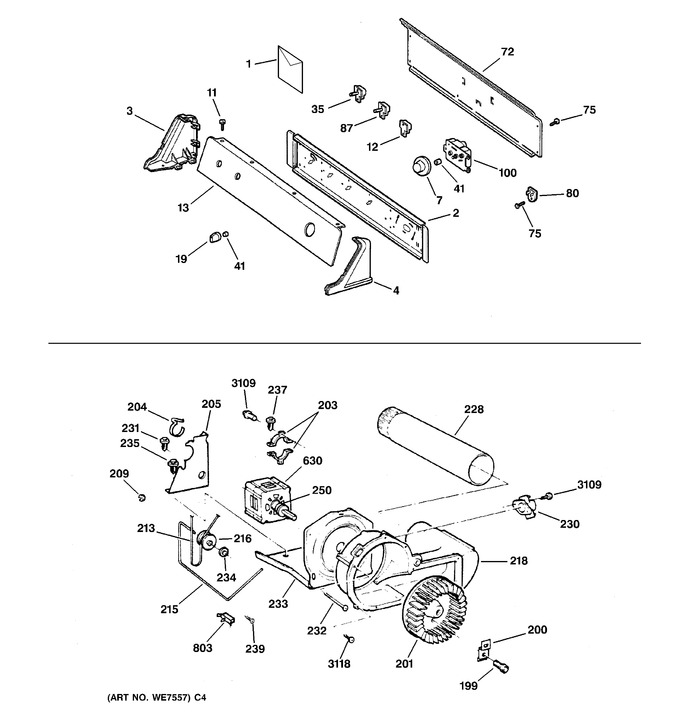 Diagram for DS4500EY2WW