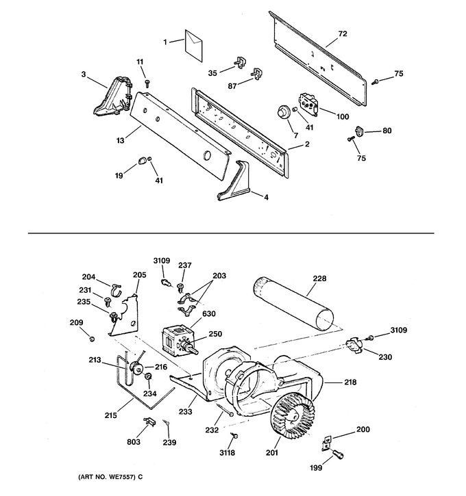 Diagram for DBXR453EV2WW