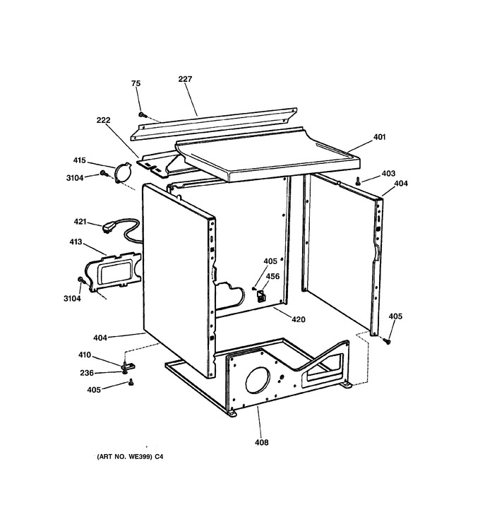 Diagram for DPSR473GW0AA