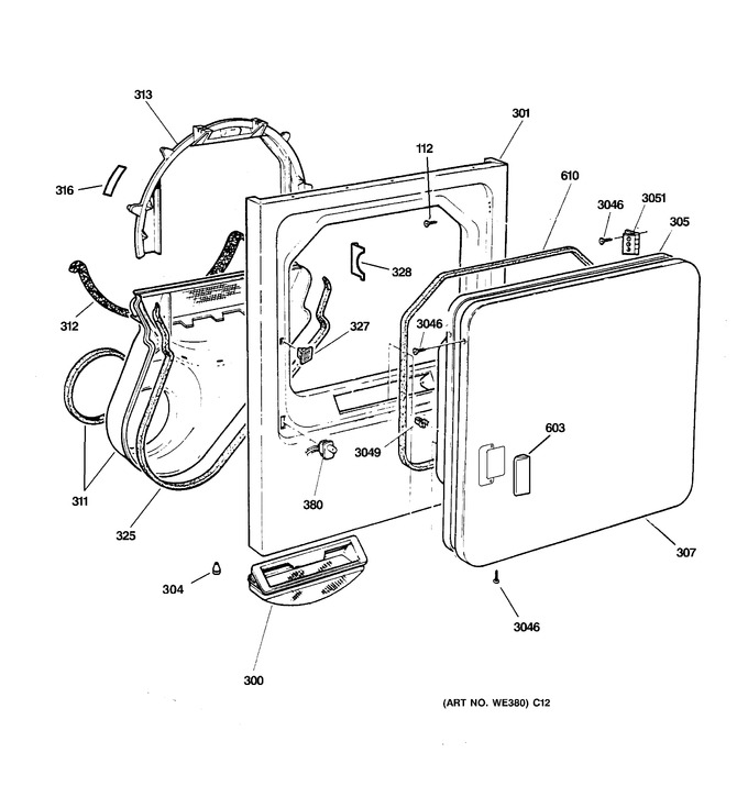 Diagram for DWXR483GA0AA