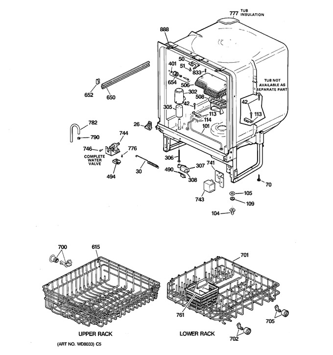 Diagram for GSDL622F00BB