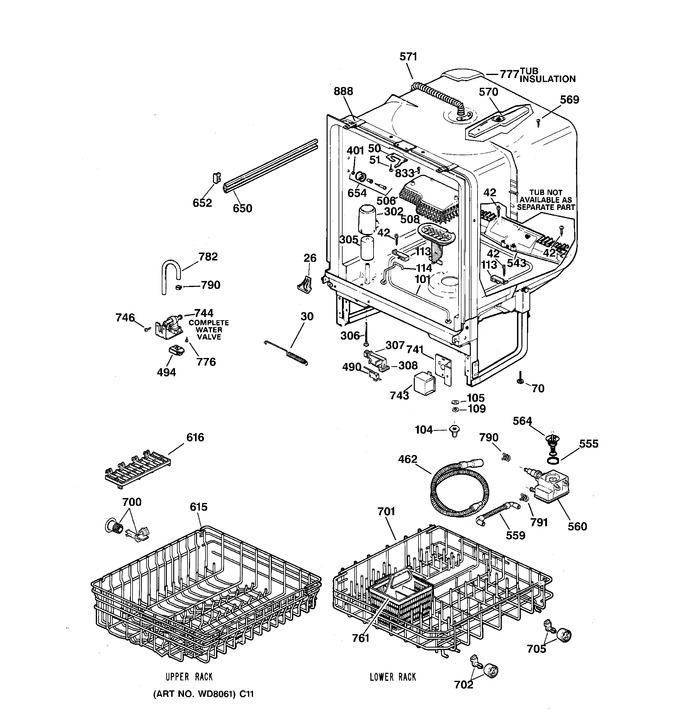 Diagram for GHD3535F00WW