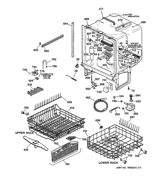 Diagram for GSD5360F00SS