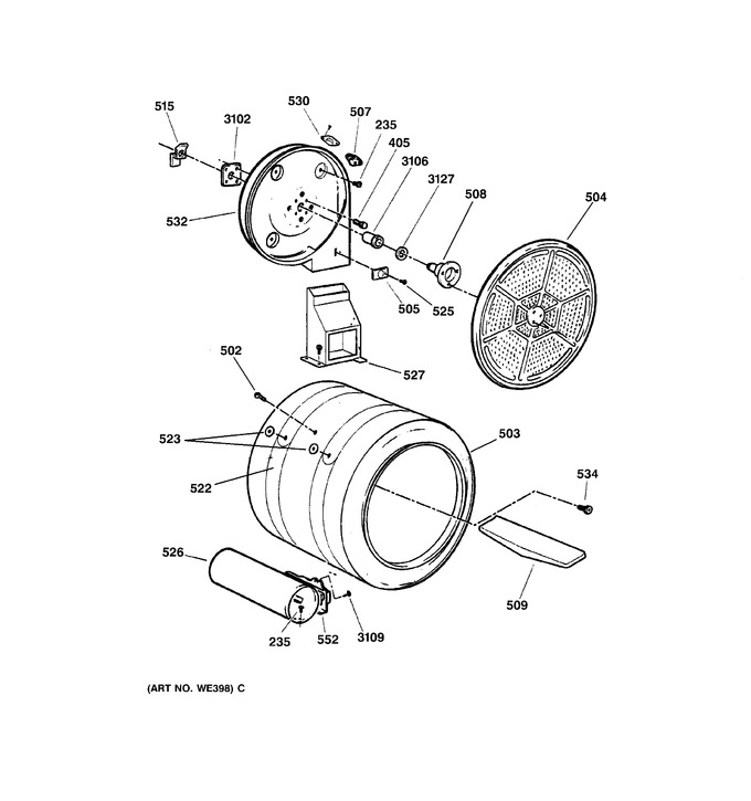 Diagram for DNSR475GY3AA