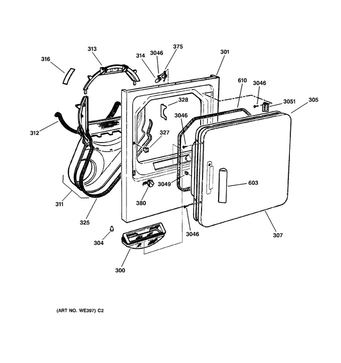 Diagram for DNXR473GW3AA