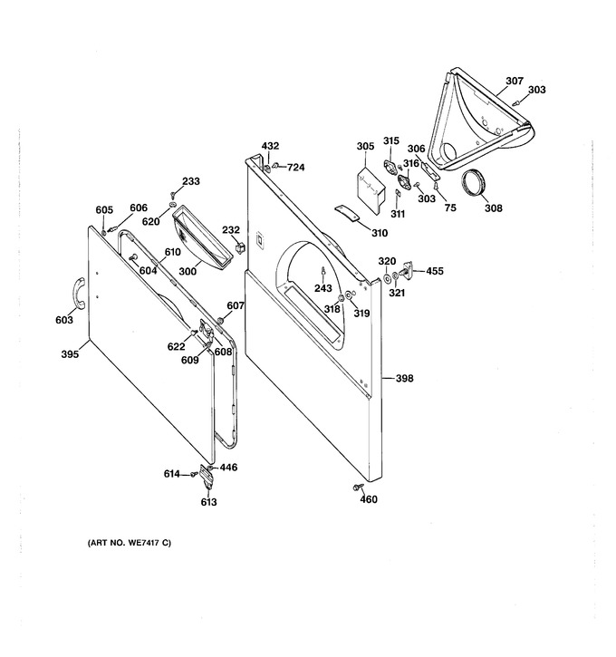 Diagram for CADE165SAL