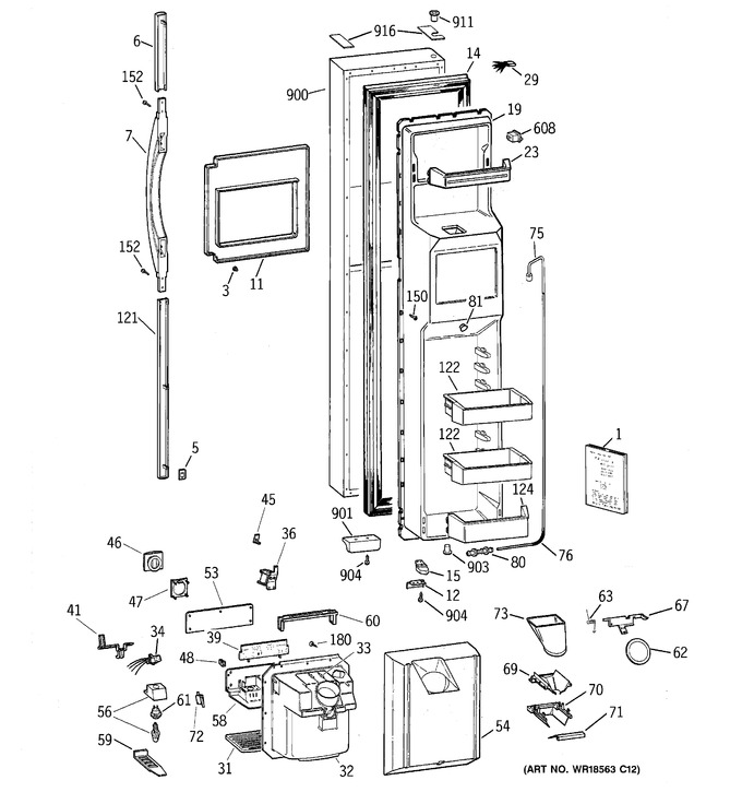 Diagram for CSG28DHCHWW