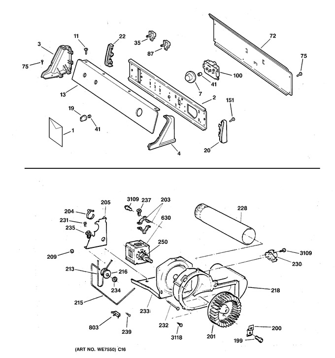 Diagram for NBXR453GV3WW