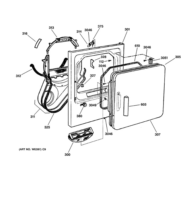 Diagram for DX4500GA1WW