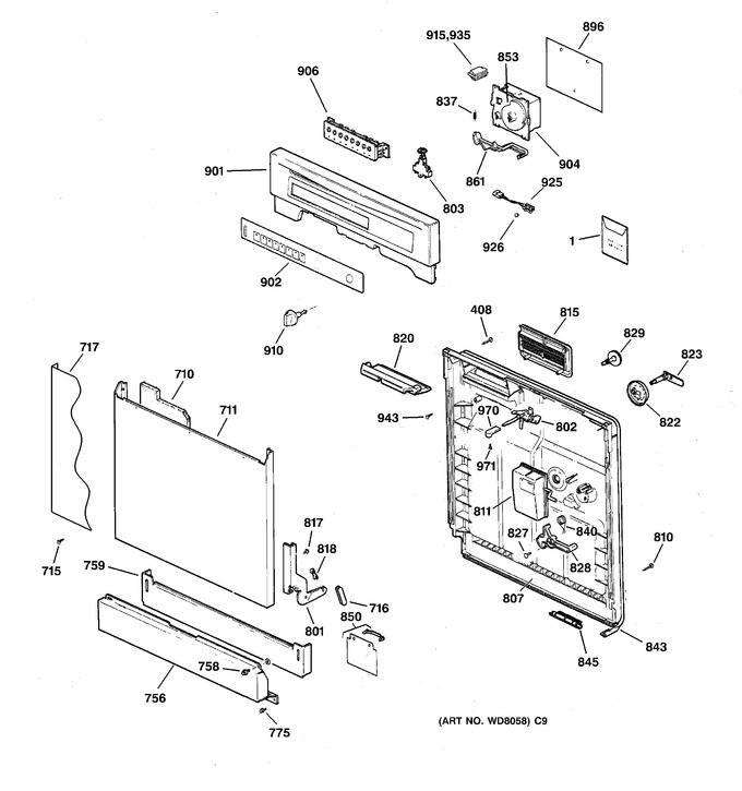 Diagram for GSD3825F00BB