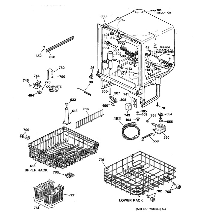Diagram for GSD3825F00BB