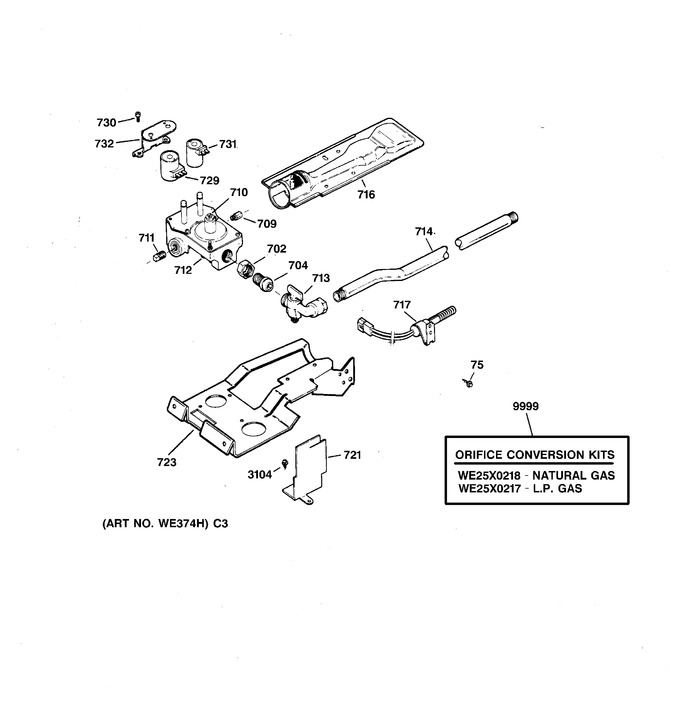Diagram for DX4500GA2WW