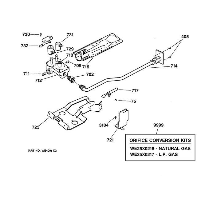 Diagram for EGD2000A1WW