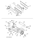 Diagram for 1 - Backsplash, Blower & Drive Assembly