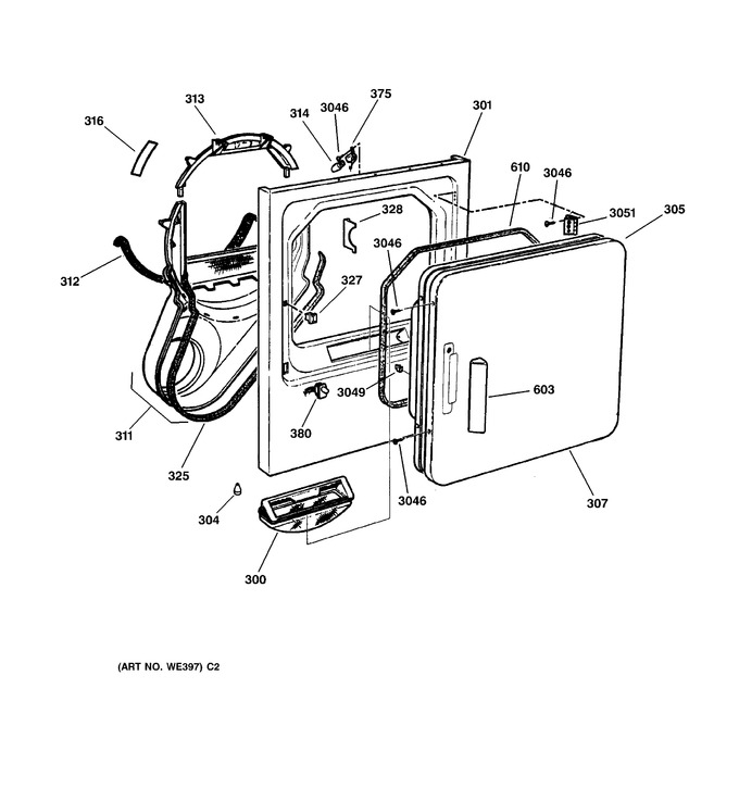 Diagram for DPXR483EA0AA
