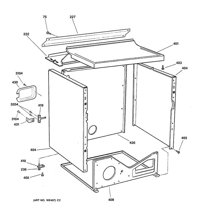 Diagram for DPXR483EA0AA