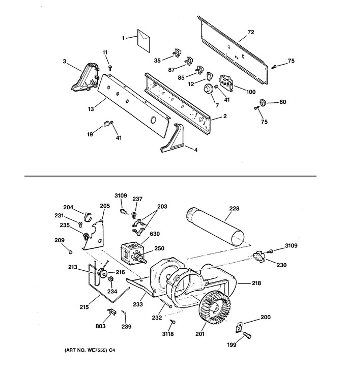 Diagram for DPXR483EA1AA