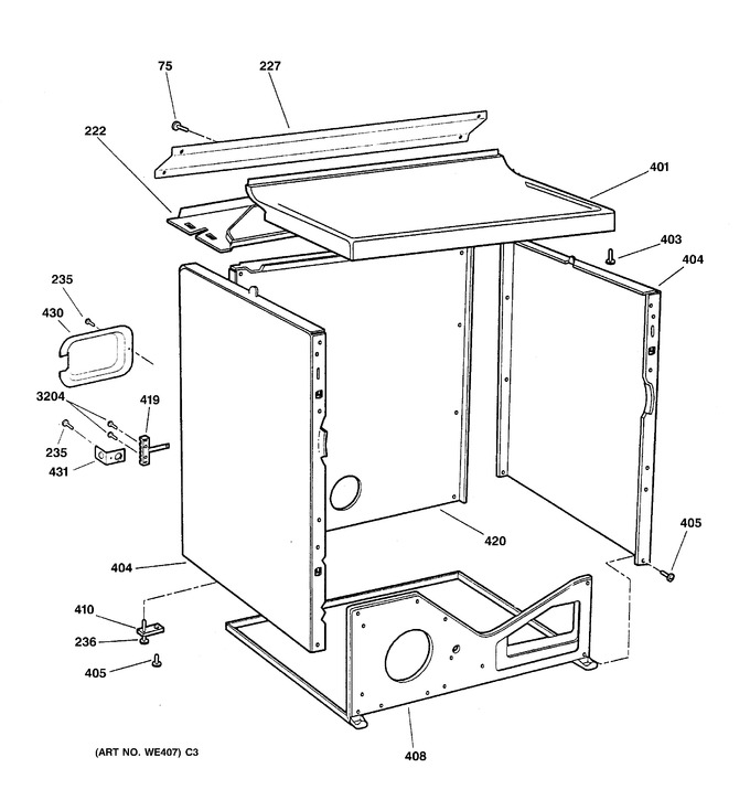 Diagram for DPXR483EA1AA