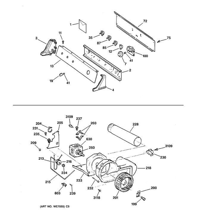 Diagram for DPXR483GA1AA