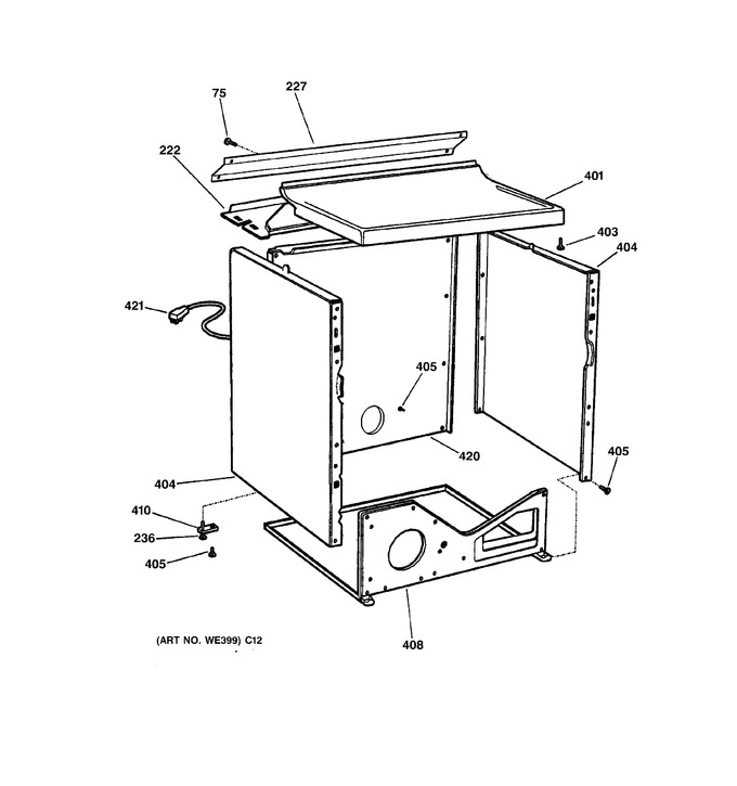 Diagram for DPXR483GA1AA