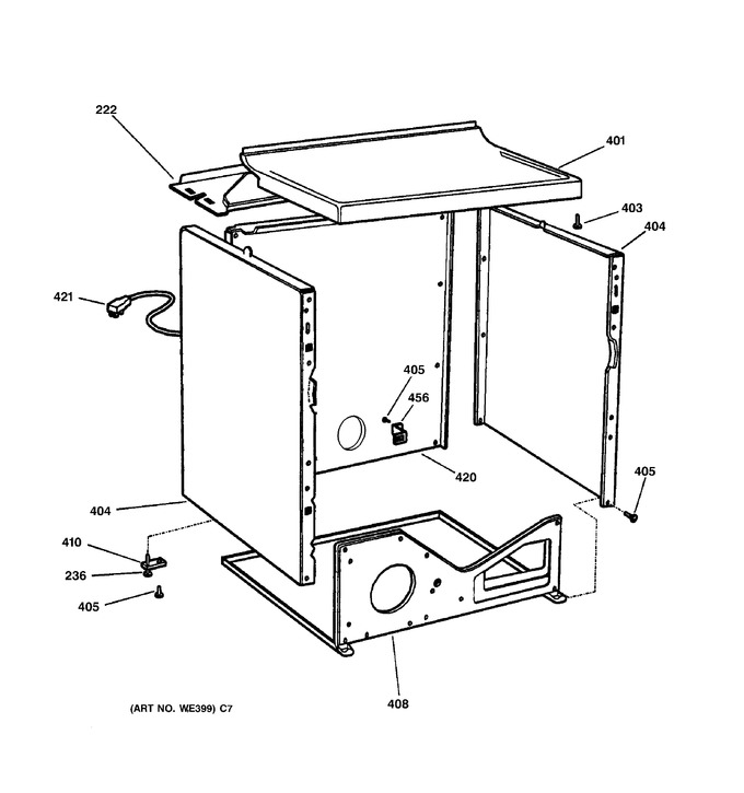 Diagram for DWSR483GA2AA