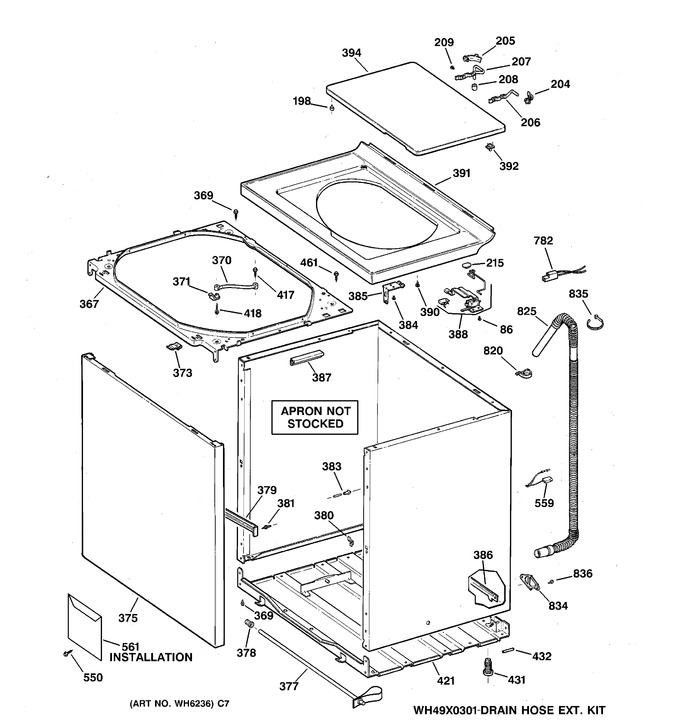 Diagram for WVSR1060A2WW